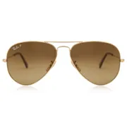Ray-Ban RB3025 Aviator Large Metal Polarized 001/M2
