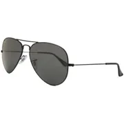 Ray-Ban RB3025 Aviator Large Metal Polarized 002/48, Black frame, Black lenses, view 2