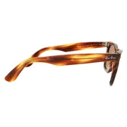 Ray-Ban RB2140 Original Wayfarer 954, Light Tortoise frame, Brown lenses, view 3