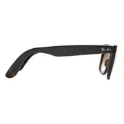 Ray-Ban RB2140 Original Wayfarer 902/51, Tortoiseshell frame, Gradient Brown lenses, view 3