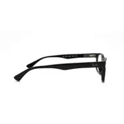Ray-Ban RX5017A Asian Fit 2000, Shiny Black frame, Clear lenses, view 3