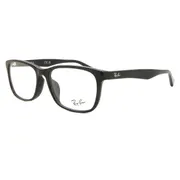Ray-Ban RX5315D Asian Fit 2000, Shiny Black frame, Clear lenses, view 2