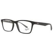 Ray-Ban RX7025 2077, Matte Black frame, Clear lenses, view 2