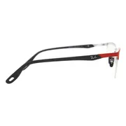Ray-Ban RX8416M Ferrari F045, Red/Black frame, Clear lenses, view 3