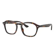 Ray-Ban RX5451F Asian Fit 2012, Tortoise frame, Clear lenses, view 1