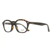 Ray-Ban RX5451F Asian Fit 2012, Tortoise frame, Clear lenses, view 2