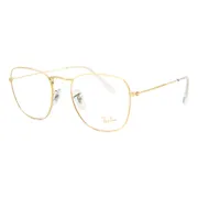 Ray-Ban RX3857V Frank 3086, Gold frame, Clear lenses, view 2