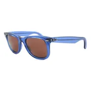 Ray-Ban RB2140 Wayfarer 6587C5, Blue frame, view 2