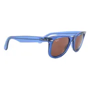 Ray-Ban RB2140 Wayfarer 6587C5, Blue frame, view 3
