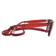 Ray-Ban RB2140 Wayfarer 661456, Red frame, view 3