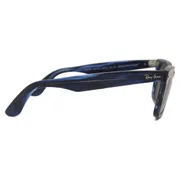 Ray-Ban RB2140 Wayfarer 1361R5, Blue frame, view 3