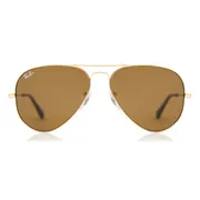 Ray-Ban RB3025 Aviator Large Metal 001/33, Gold frame, view 1