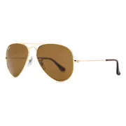 Ray-Ban RB3025 Aviator Large Metal 001/33, Gold frame, view 2