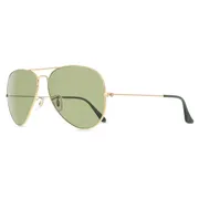 Ray-Ban RB3025 Aviator Large Metal 001/4E, Gold frame, view 2