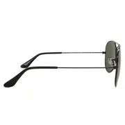 Ray-Ban RB3025 Aviator Polarized 002/58, Black frame, view 3