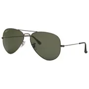 Ray-Ban RB3025 Aviator Polarized 004/58, Grey frame, view 2