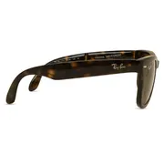 Ray-Ban RB4105 Wayfarer Folding 710, Tortoiseshell frame, view 3