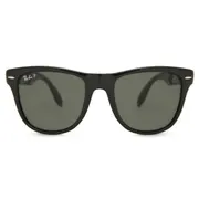 Ray-Ban RB4105 Wayfarer Folding Polarized 601/58, Black frame, view 2