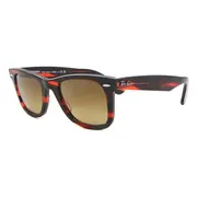 Ray-Ban RB2140 Wayfarer 136285, Red frame, view 2