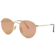 Ray-Ban RB3447N Round Metal 001/Z2, Gold frame, view 2