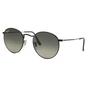 Ray-Ban RB3447N Round Metal 002/71, Black frame, view 2