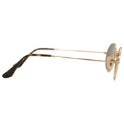 Ray-Ban RB3547N Oval Flat Lenses 001, Gold frame, view 3