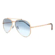 Ray-Ban RB3625 New Aviator 92023F, Rose-Gold frame, view 2