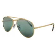 Ray-Ban RB3625 New Aviator Polarized 9196G6, Gold frame, view 2