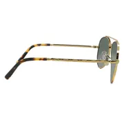 Ray-Ban RB3625 New Aviator Polarized 9196G6, Gold frame, view 3