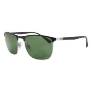 Ray-Ban RB3686 Polarized 9144P1, Black frame, view 2