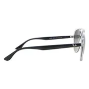 Ray-Ban RB4376 647711, Clear frame, view 3