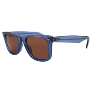 Ray-Ban RB2140F Asian Fit 6587C5, Blue frame, view 2
