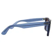 Ray-Ban RB2140F Asian Fit 6587C5, Blue frame, view 3