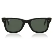 Ray-Ban RB2140F Asian Fit 135831, Black frame, view 1