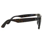 Ray-Ban RB2140F Asian Fit 135931, Tortoiseshell frame, view 3
