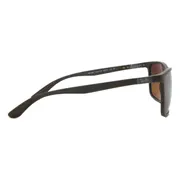 Ray-Ban RB4385 6124A3, Brown frame, view 3