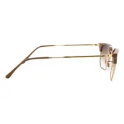 Ray-Ban RB4416 New Clubmaster 672151, Brown frame, view 3