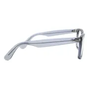 Ray-Ban RX4340V Wayfarer Ease 8225, Clear frame, view 3