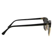 Ray-Ban RB3016/S Clubmaster Polarized 901/58, Black frame, view 3