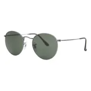 Ray-Ban RB3447 Round Metal 029, Silver frame, view 2