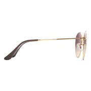Ray-Ban RB3447 Round Metal 9001A5, Gold frame, view 3