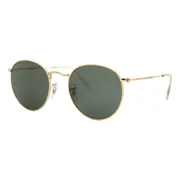 Ray-Ban RB3447 Round Metal 919631, Gold frame, view 2