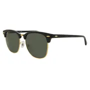 Ray-Ban RB3016F Clubmaster Asian Fit W0365, Black frame, view 2
