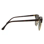 Ray-Ban RB3016F Clubmaster Asian Fit W0366, Tortoiseshell frame, view 3
