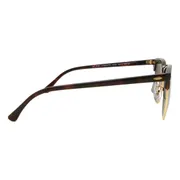 Ray-Ban RB3016F Clubmaster Asian Fit 990/58, Tortoiseshell frame, view 3