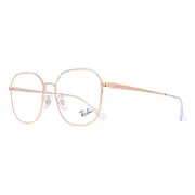 Ray-Ban RX6490D Asian Fit 3094, Gold frame, view 2