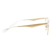 Ray-Ban RX6396 5762, Gold frame, view 3