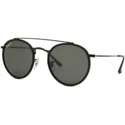 Ray-Ban RB3647N Polarized 002/58, Black frame, view 2