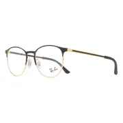 Ray-Ban RX6375 2890, Gold frame, view 2