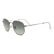 Ray-Ban RB3548N Hexagonal Metal Flat Lenses 004/71, Grey frame, view 2